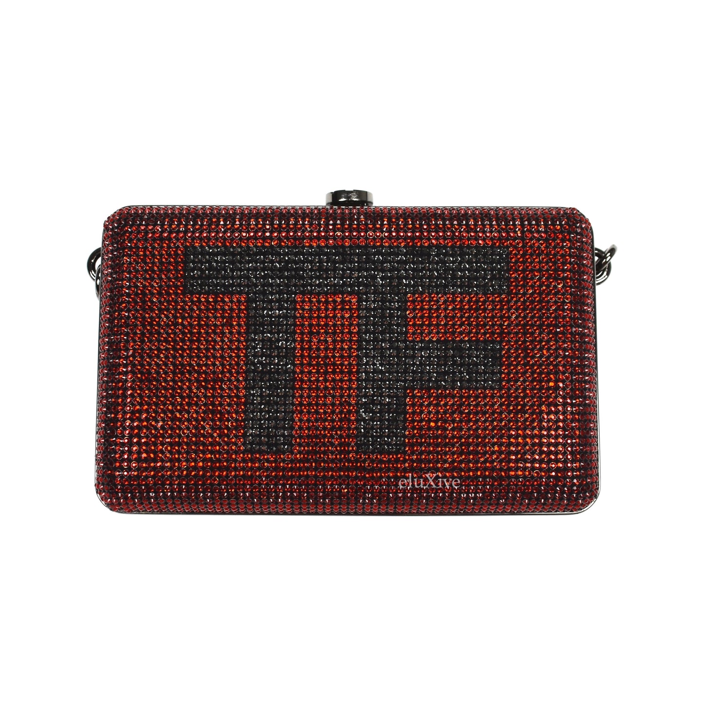 Tom Ford - Red Crystal TF Logo Clutch