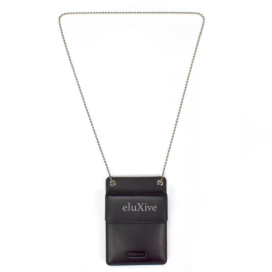 Supreme - Black Leather Box Logo ID Wallet