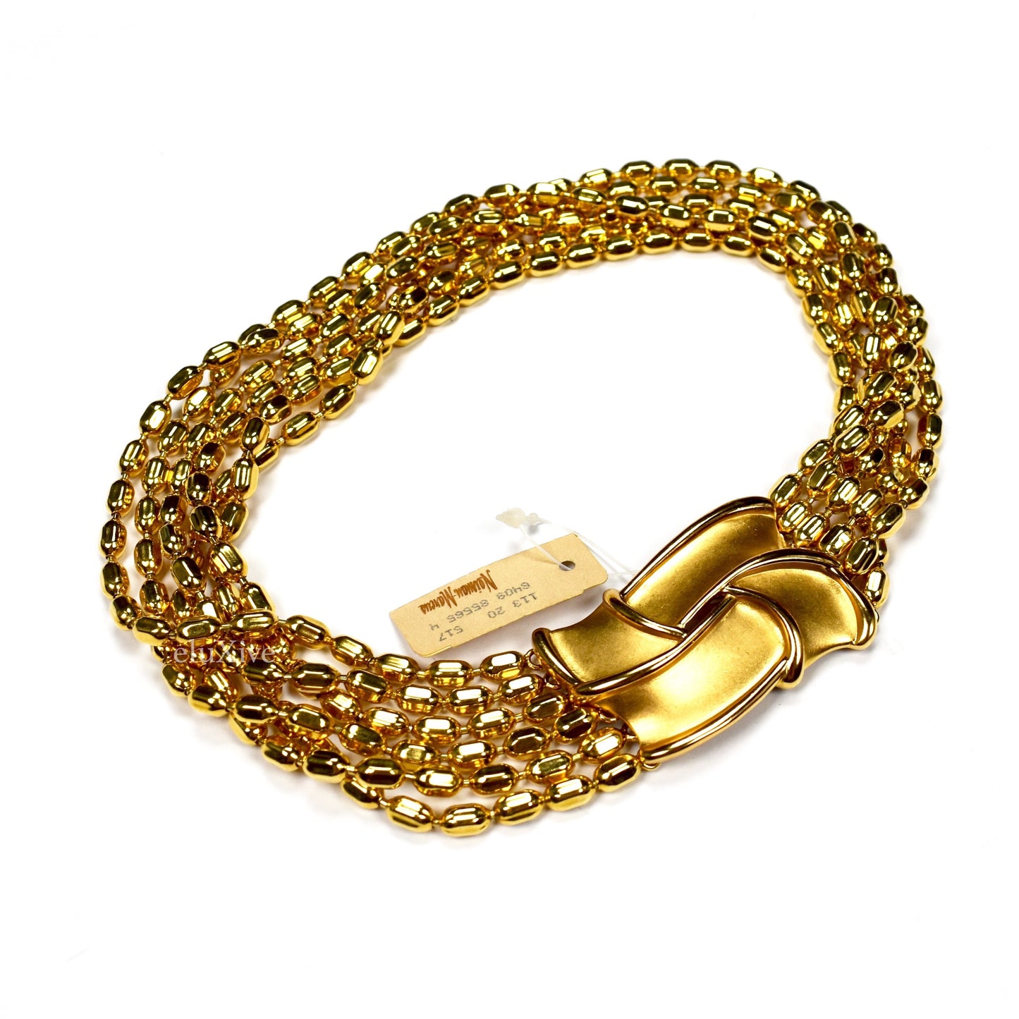 Yves Saint Laurent - Gold Multi-Strand Choker Necklace