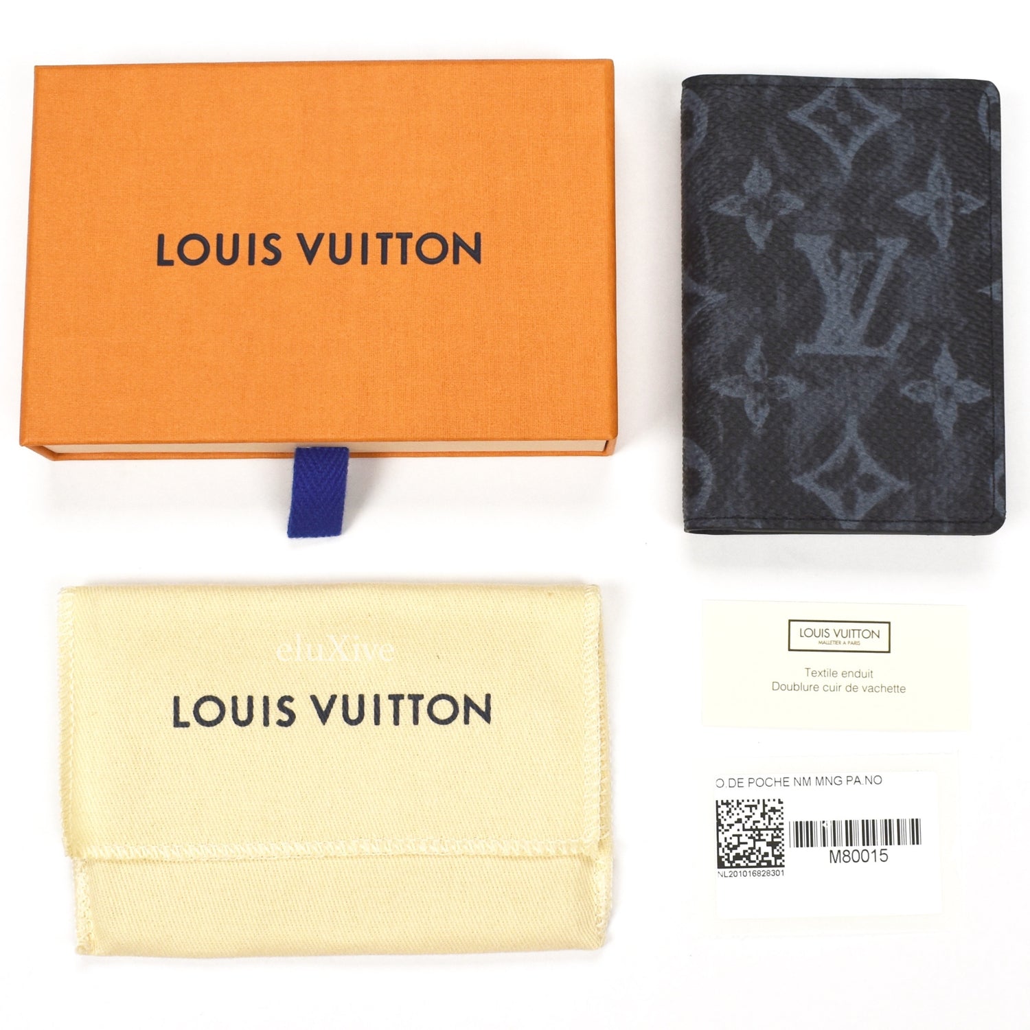 Unused Louis Vuitton Virgil Abloh 2020 Pocket Organizer Wallet