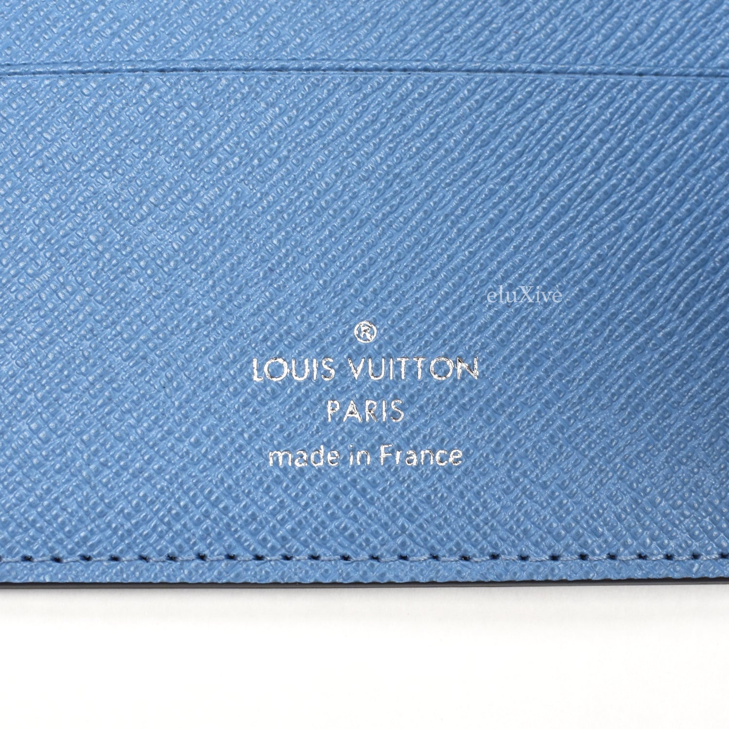 LOUIS VUITTON Bifold Long Wallet Monogram Denim Portefeuille  Amelia/Monogram Blue Unisex M95511
