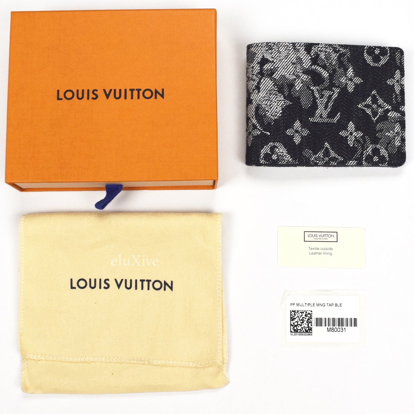 Louis Vuitton Multiple Wallet Monogram Tapestry Canvas