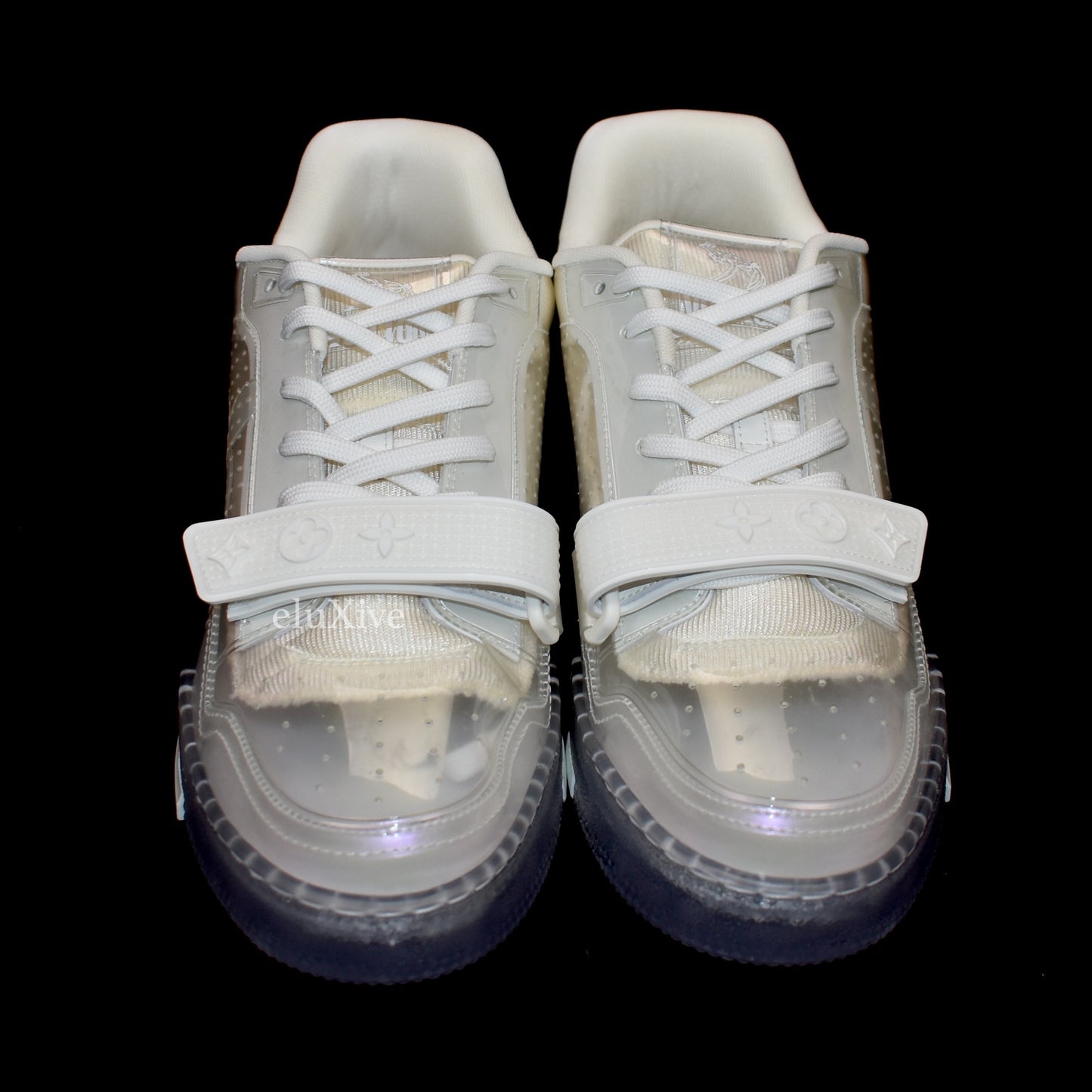 white lv sneakers