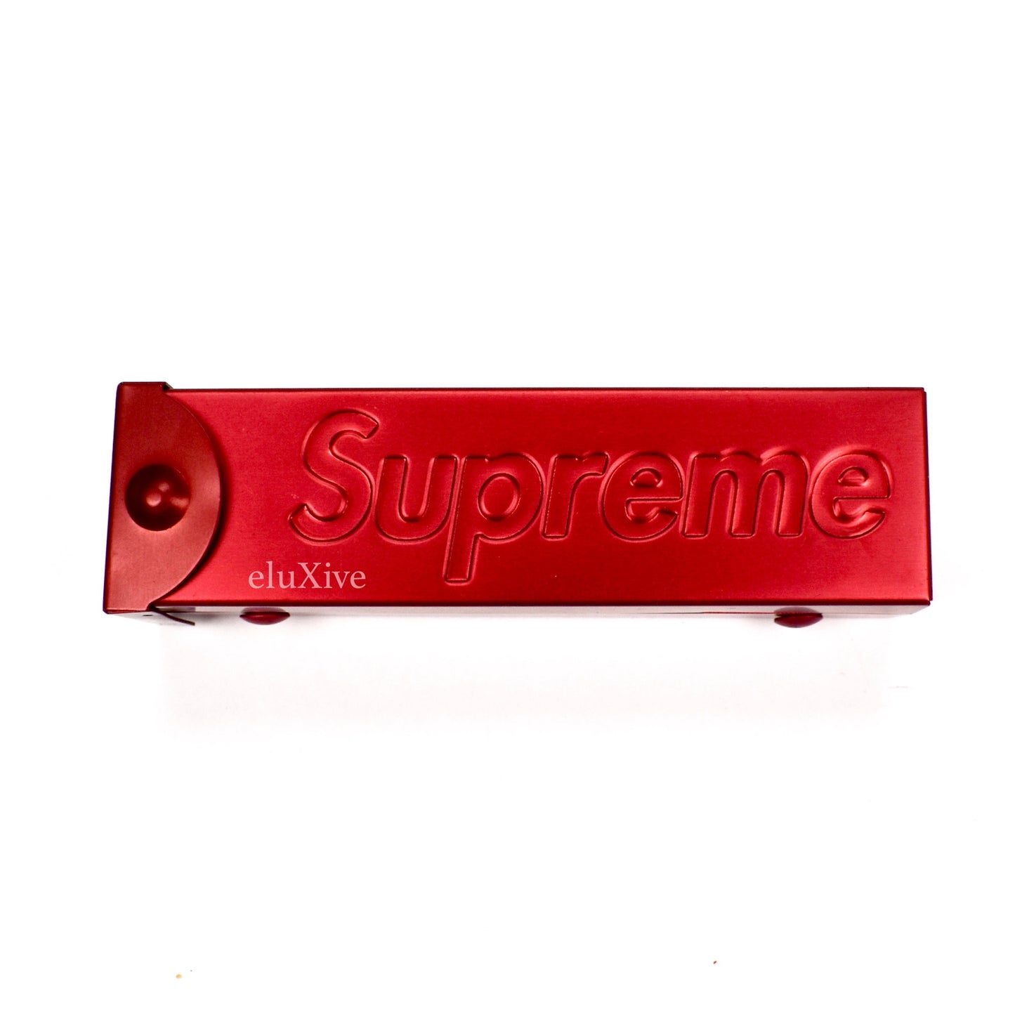 Supreme - Red Box Logo Aluminum Dice