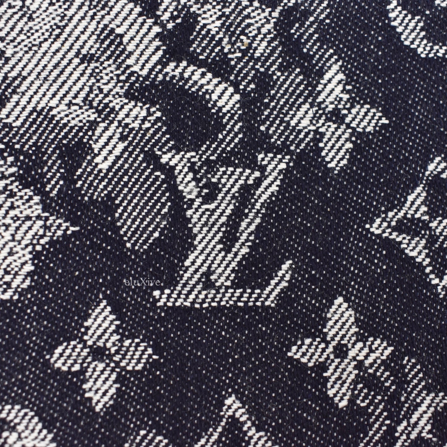 Louis Vuitton Navy Denim Monogram Tapestry 'GRR' Wallet Men's – Mine & Yours