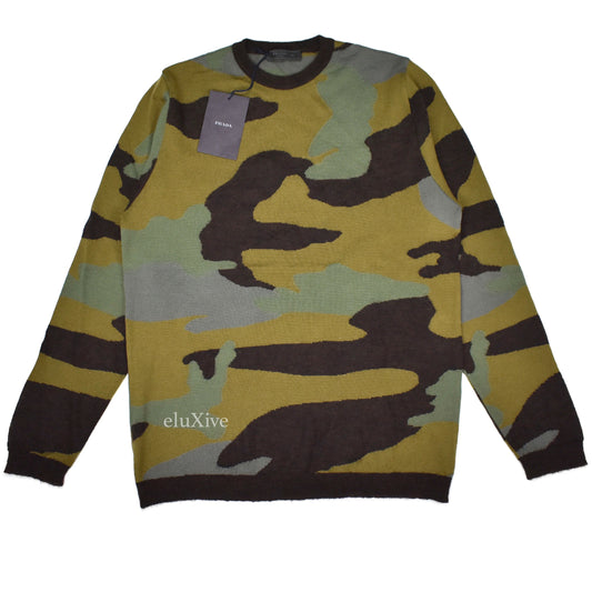 Prada - Camo Knit Wool Sweater