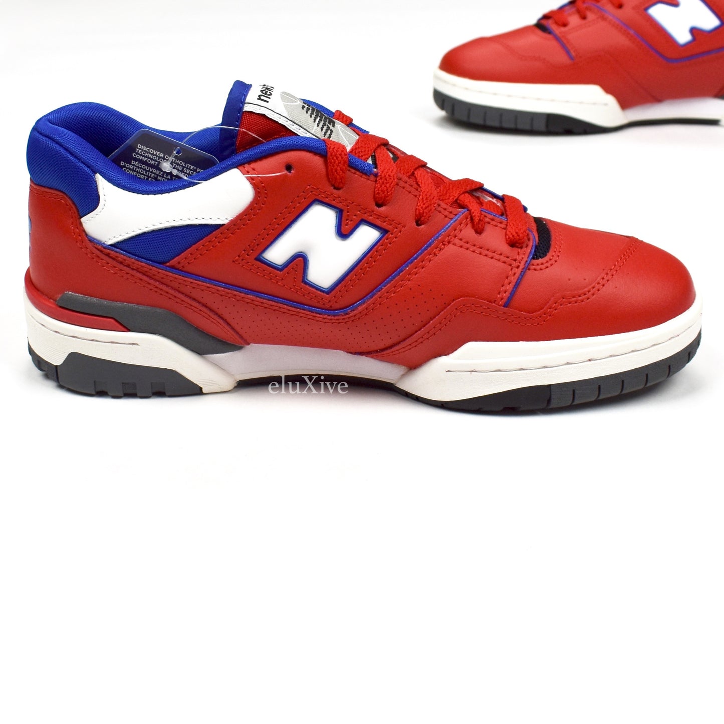 New Balance - 550 Basketball Sneakers (Red/Blue)