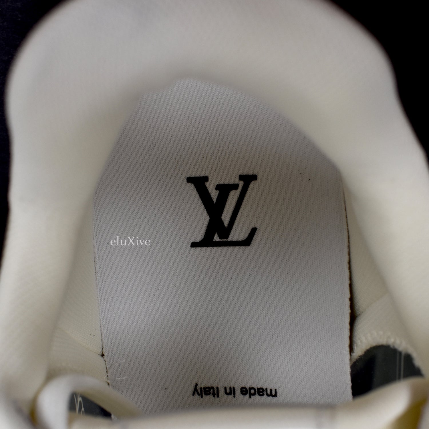 Louis Vuitton - White/Transparent Trainer Sneakers with Strap