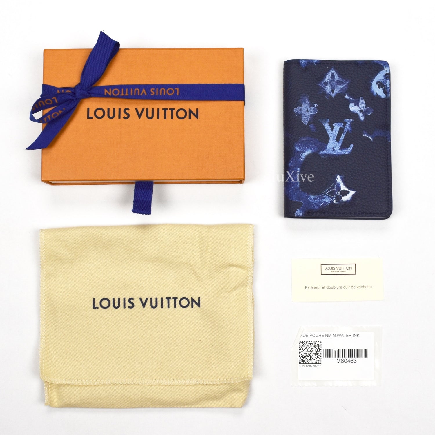 Louis Vuitton Pocket Organizer Ink Watercolor
