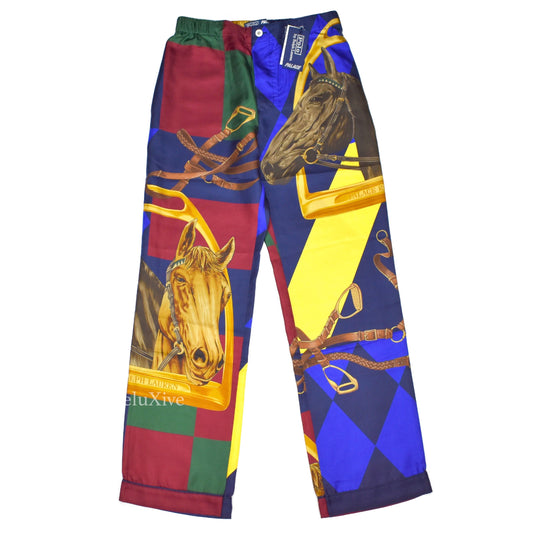 Palace x Ralph Lauren - Printed Silk Pajama Pants