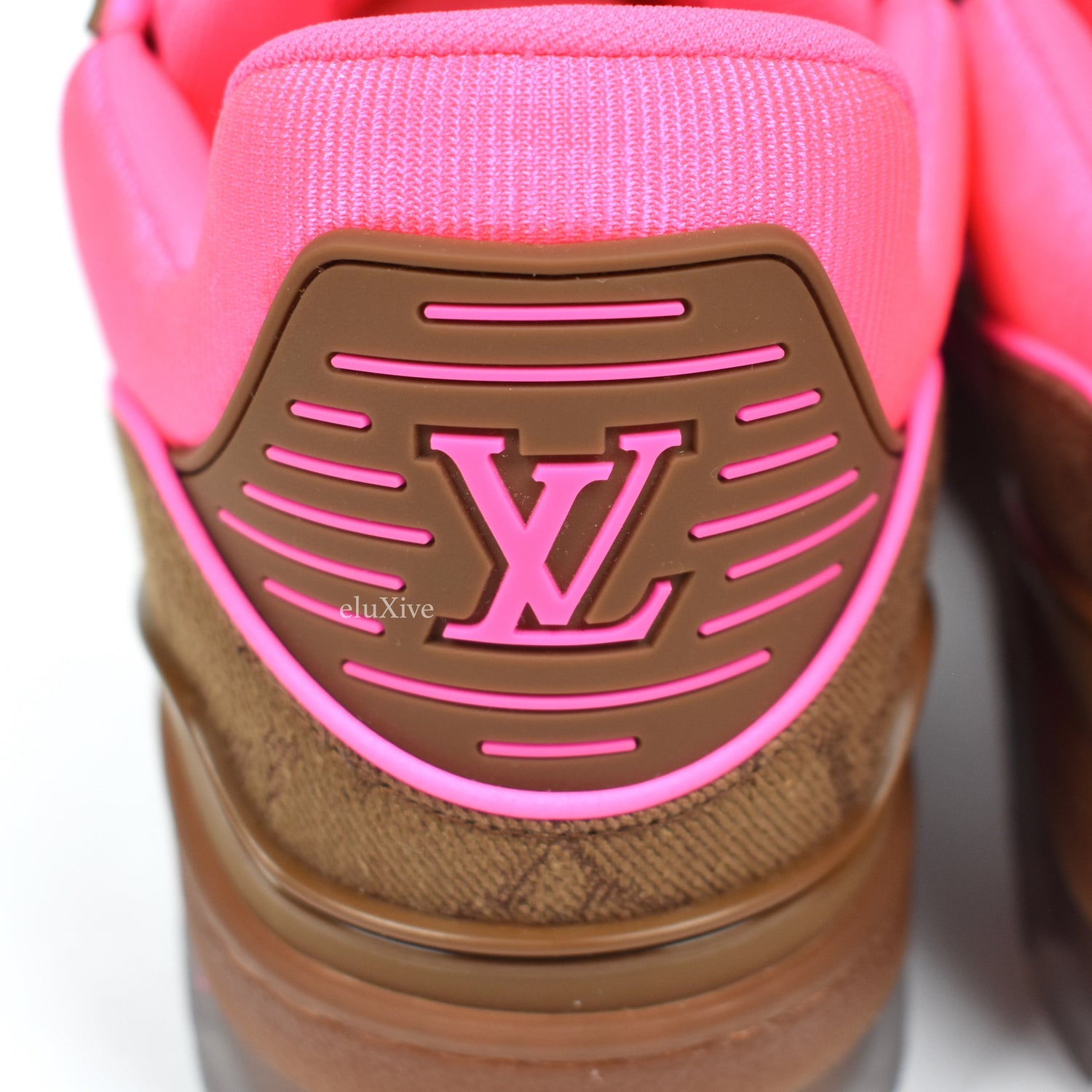 louis vuitton shoes trainer pink and brown｜TikTok Search