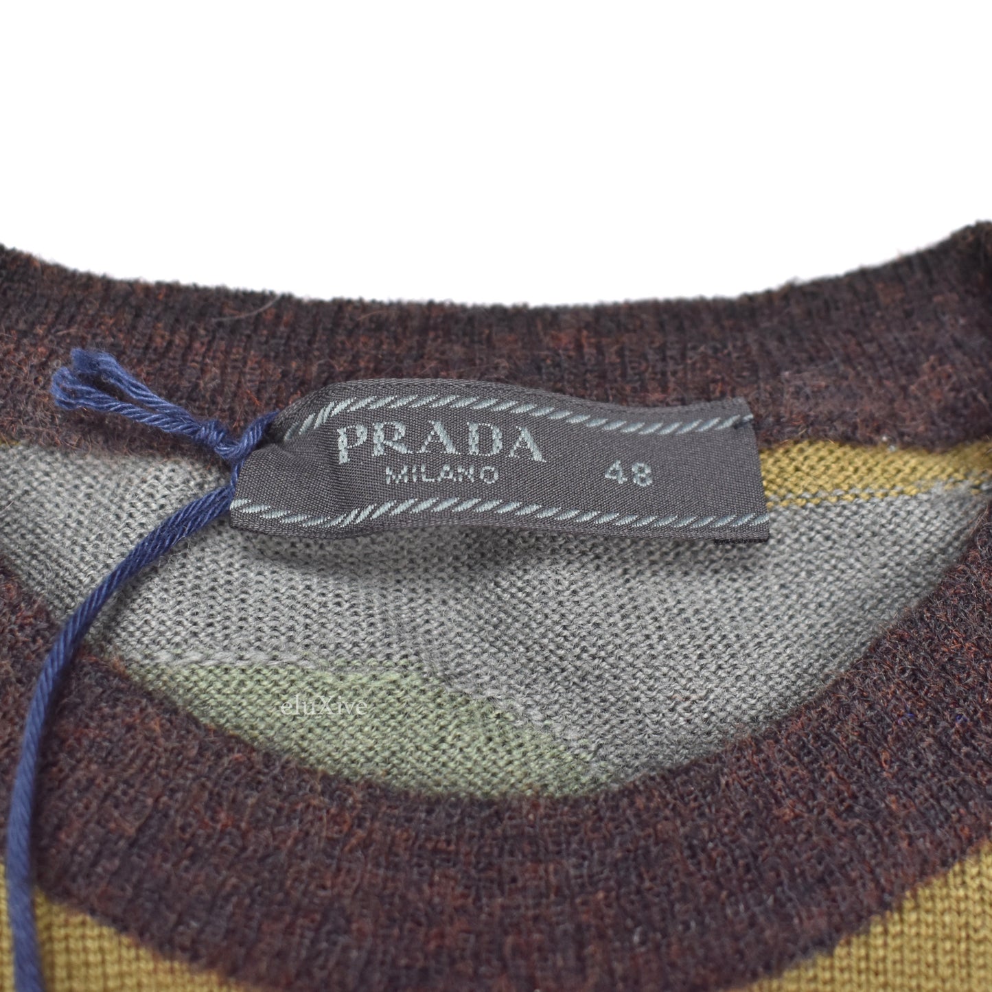 Prada - Camo Knit Wool Sweater