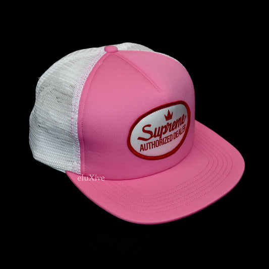 Supreme - Authorized Dealer Trucker Hat (Pink)