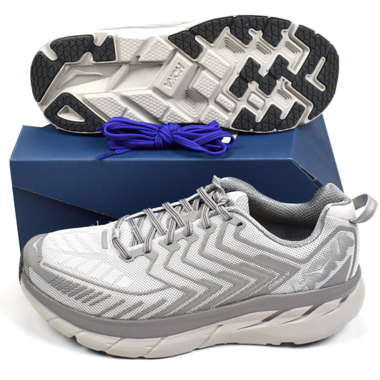 Hoka x Outdoor Voices - Clifton Sneakers (Silver)