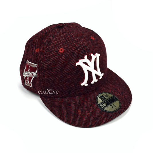 Supreme x New Era - World Champs NY 'Yankees' Logo Hat