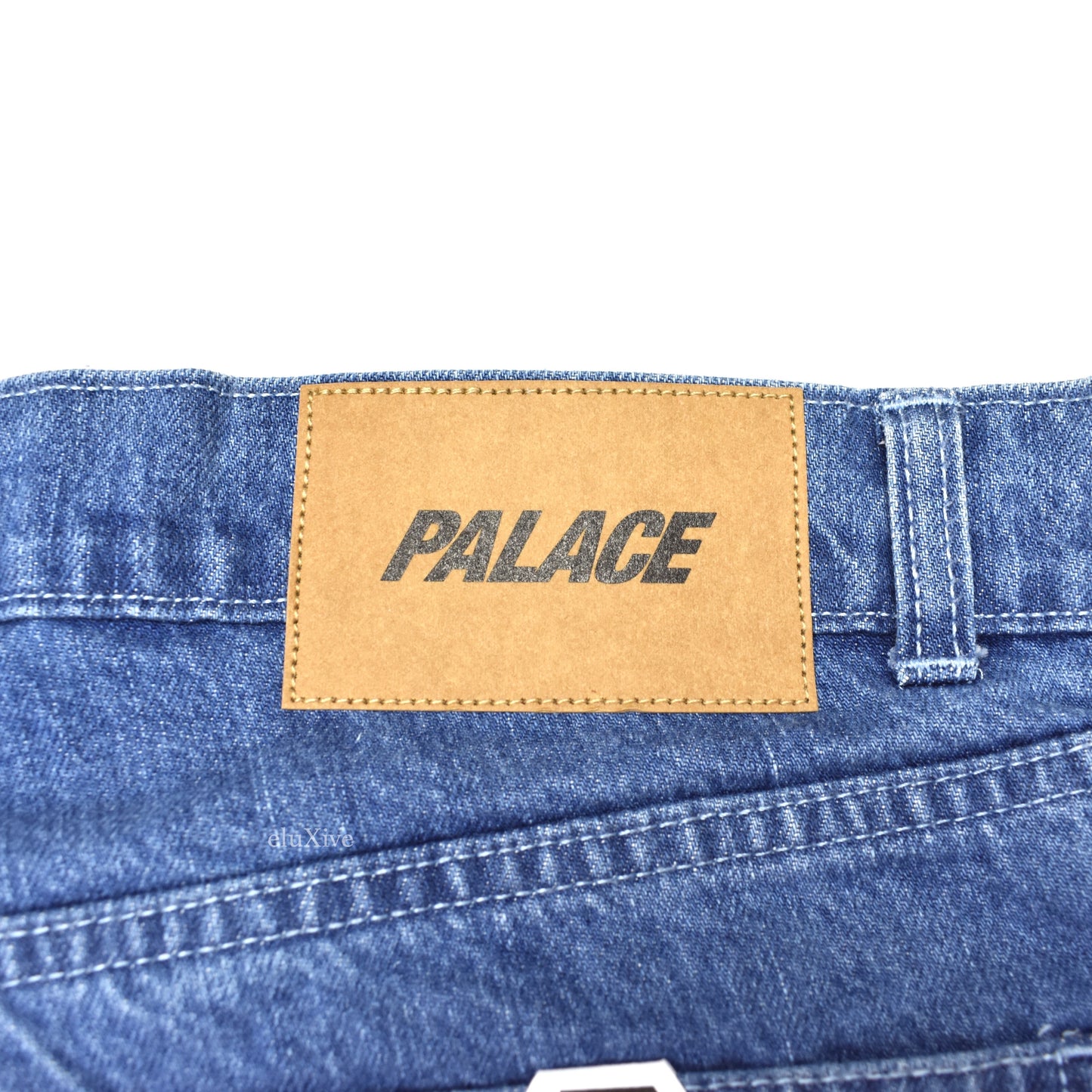 Palace - 'Quacked' Duck Logo Denim Jeans