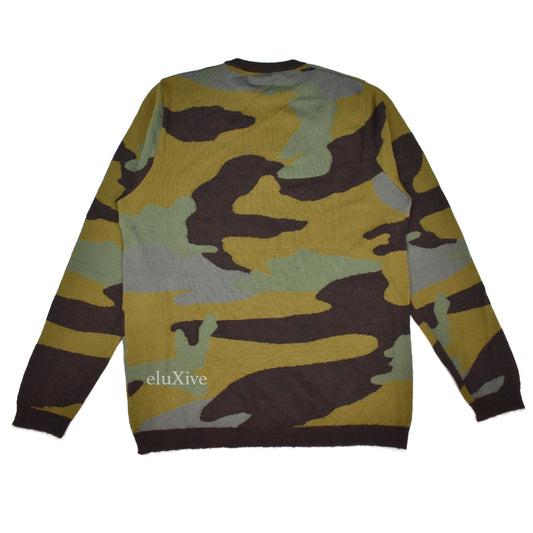 Prada - Camo Knit Wool Sweater