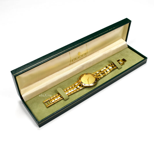 Gucci - 3300M Gold / Champagne Watch