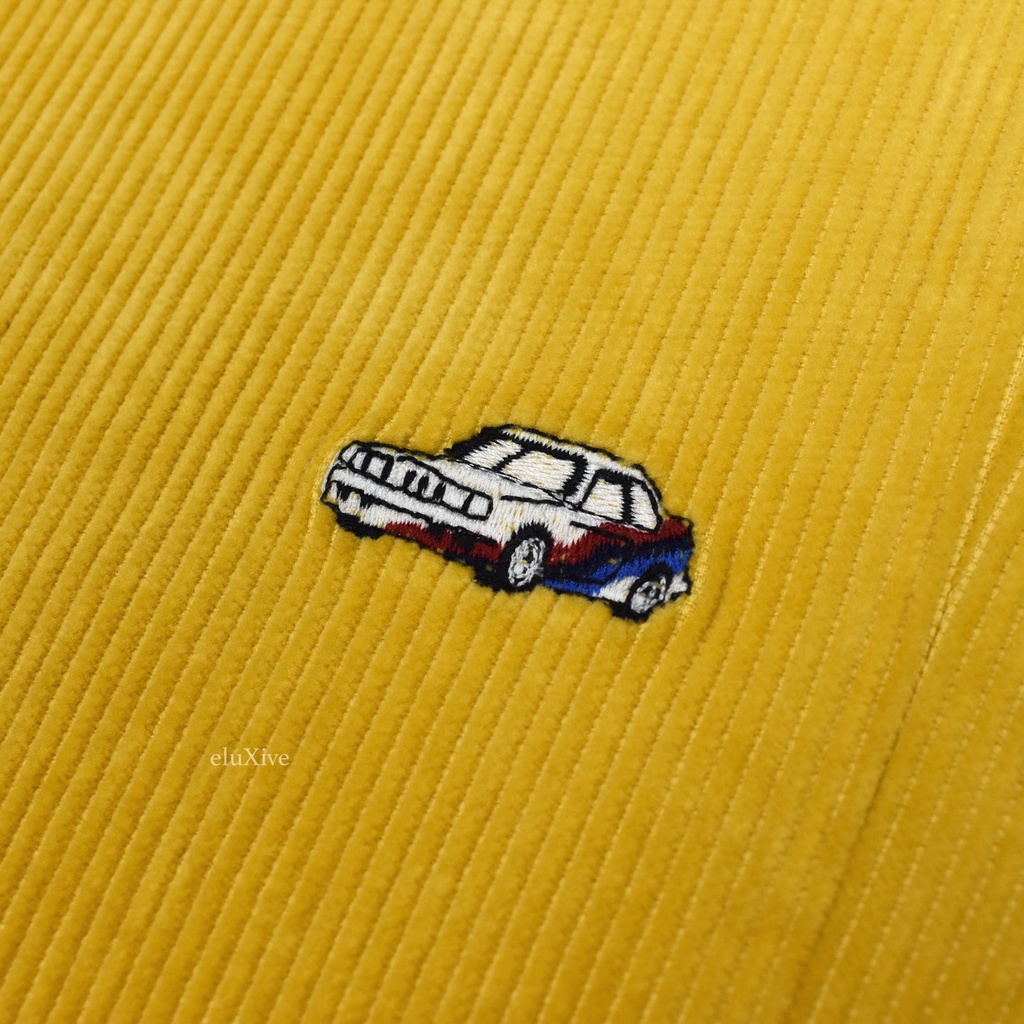 Palace x Ralph Lauren - Yellow Car Emboridered Pants