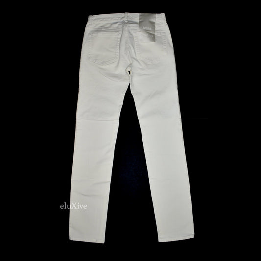 Acne Studios - White Skinny Leg 'Ace' Denim Jeans