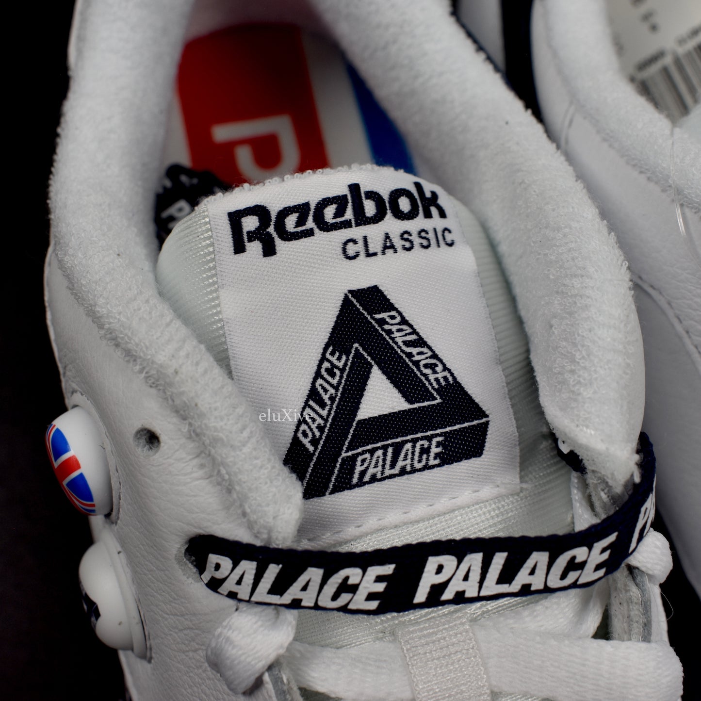 Palace x Reebok - CL Pump Sneakers (White)