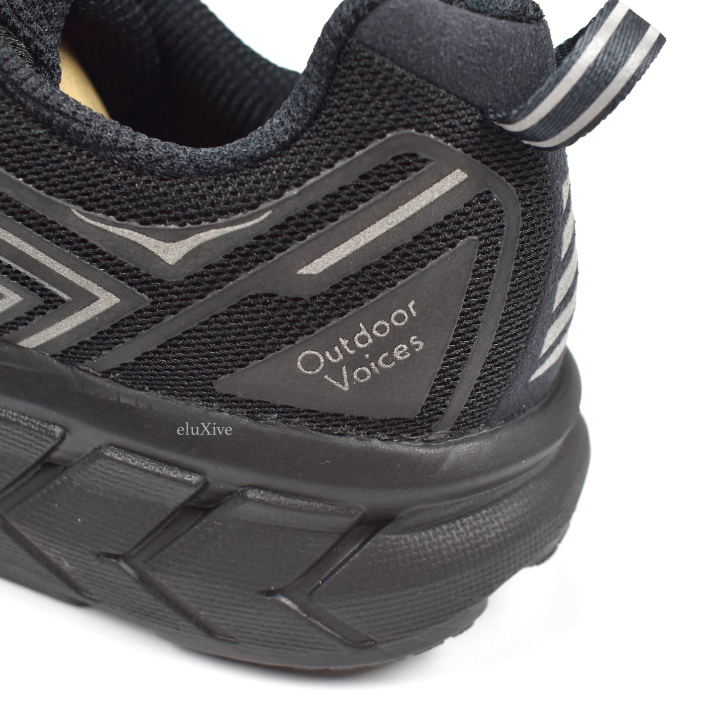 Hoka x Outdoor Voices - Clifton Sneakers (Black)