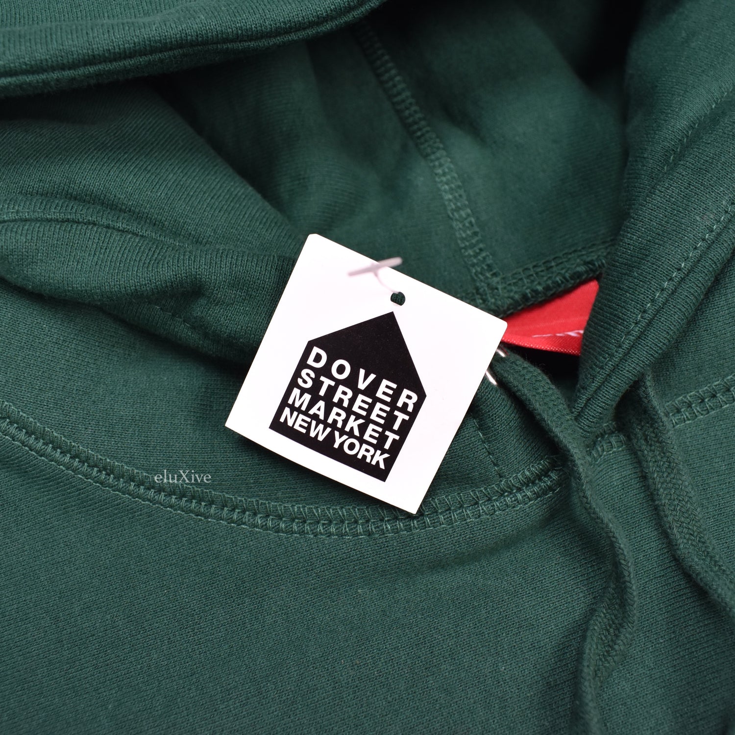 Dark green supreme online hoodie