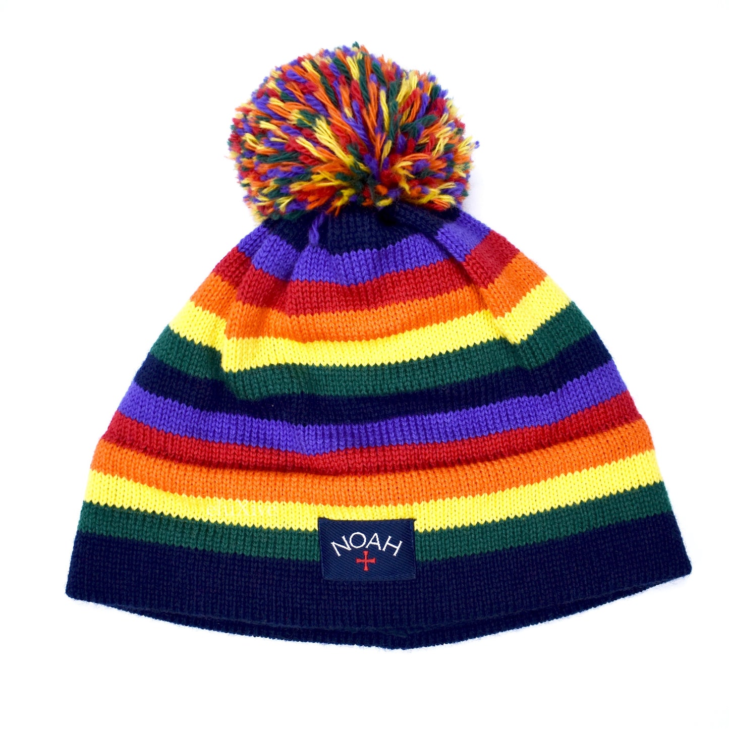 Noah - Rainbow Knit Core Logo Beanie
