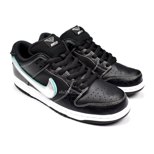 Nike x Diamond - Dunk SB Low Pro OG QS (Black)