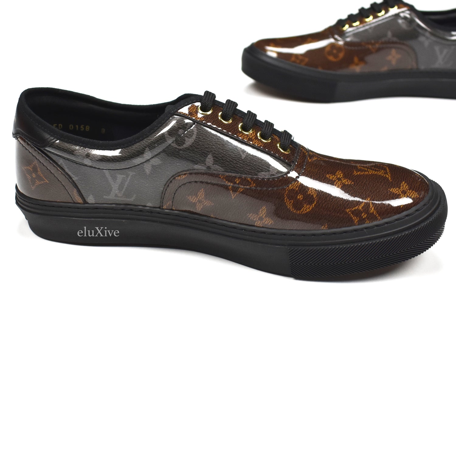 Louis Vuitton Monogram Trocadero Sneaker Low Brown/White Slip on., Luxury,  Sneakers & Footwear on Carousell