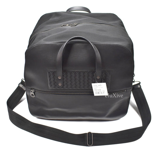 Bottega Veneta - Leather & Nylon Carry On Duffle Bag