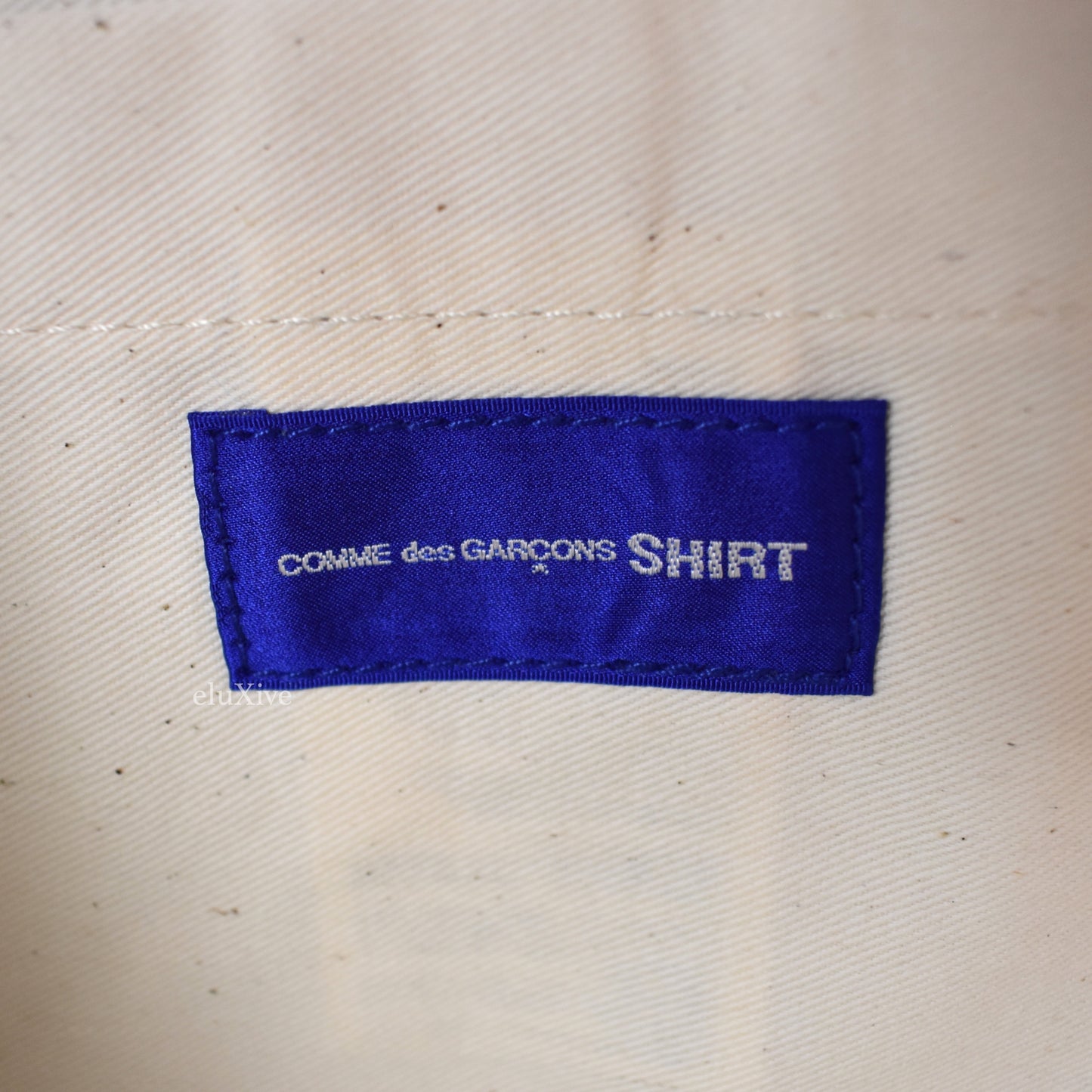 Comme des Garcons - Vintage Bedsheet PVC Logo Bag 3