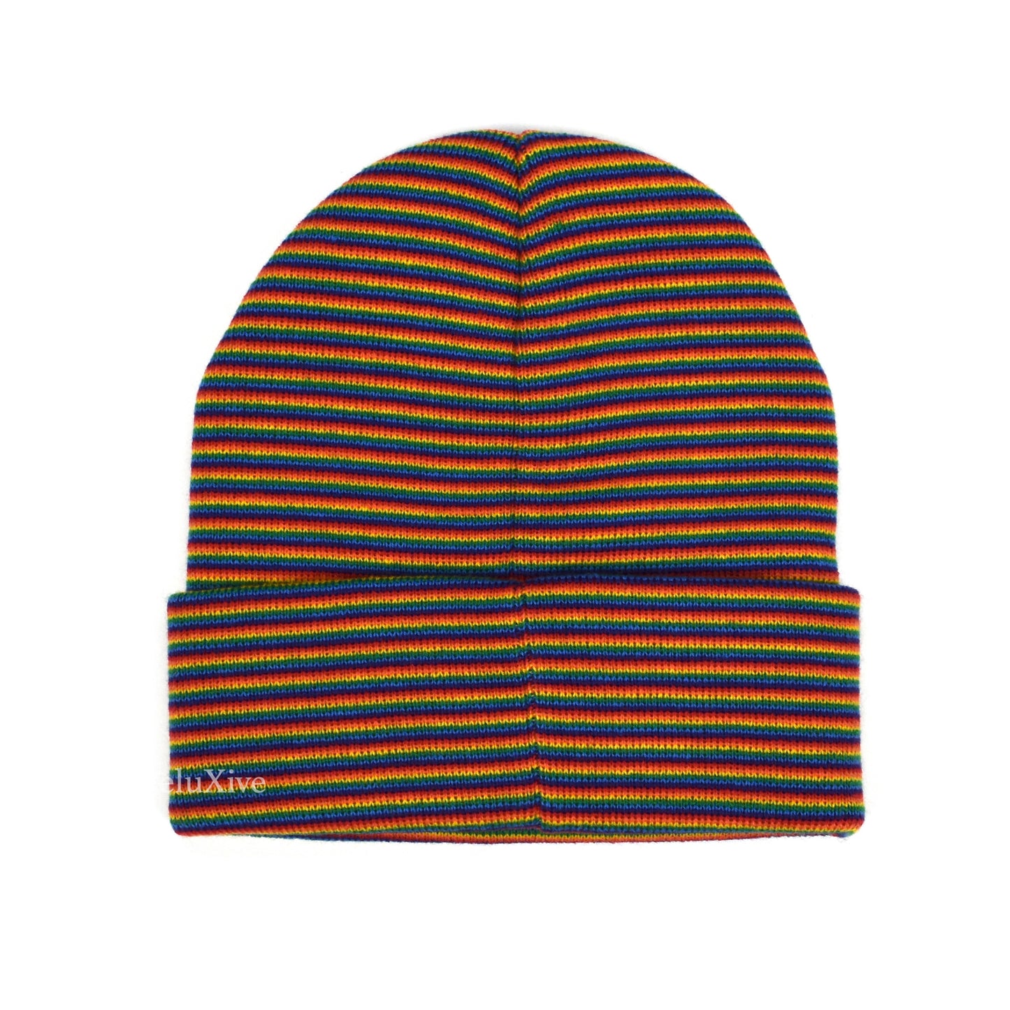Supreme - Rainbow Stripe Arc Logo Beanie