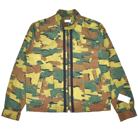 Dries Van Noten - Patchwork Camo Print Jacket
