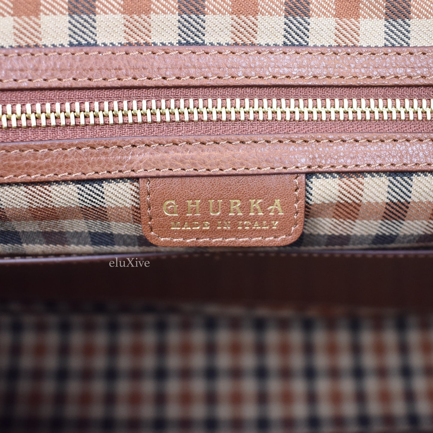 Ghurka - Leather Vestry No. 152 Bag (Vintage Chestnut)