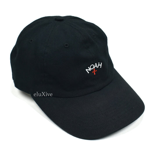 Noah - Black Twill Core Logo Hat (SS16)
