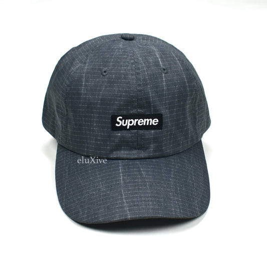 Supreme - Faded Ripstop Small Box Logo Hat (Black)