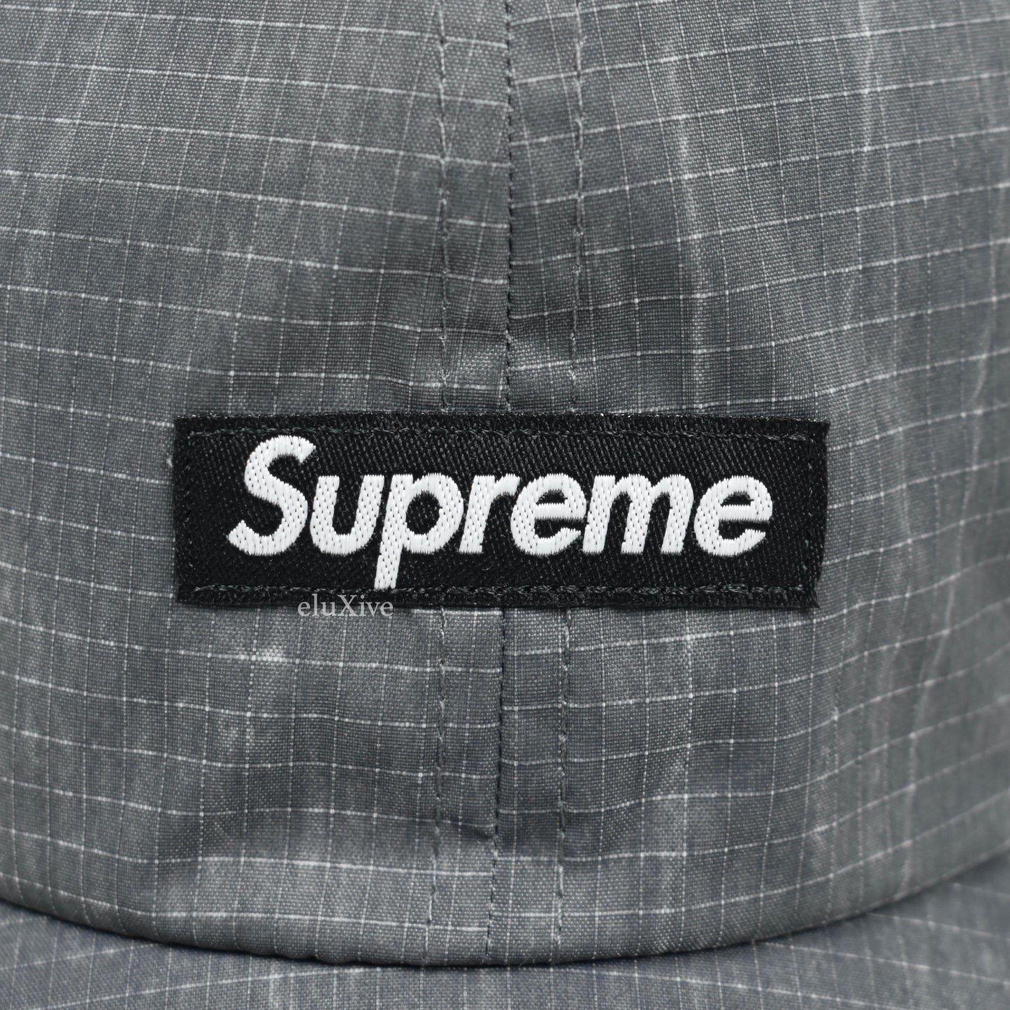 Supreme - Faded Ripstop Small Box Logo Hat (Black)