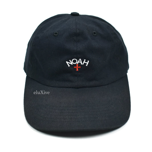 Noah - Black Twill Core Logo Hat (SS16)