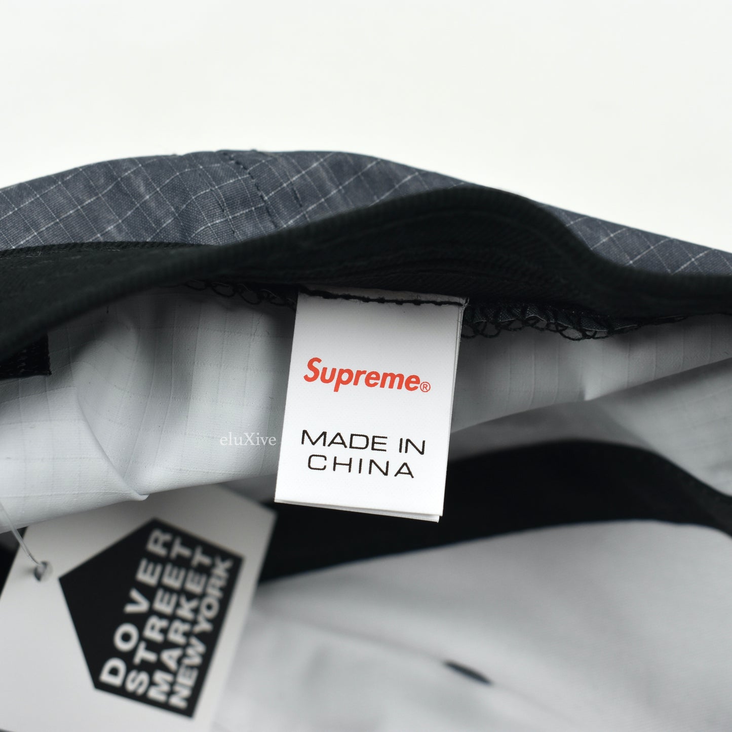 Supreme - Faded Ripstop Small Box Logo Hat (Black)