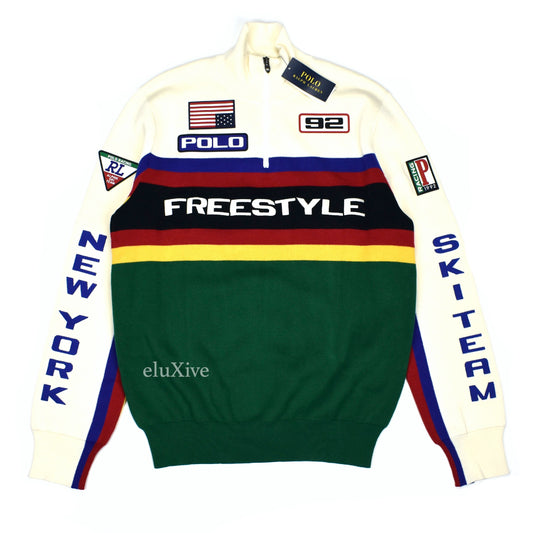Polo Ralph Lauren - Ski Team 1992 Rretro 1/2 Zip Sweatshirt