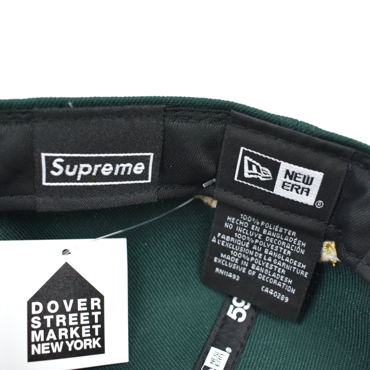 Supreme x New Era - Undisputed Box Logo Hat (Dark Green)