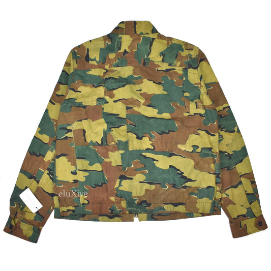 Dries Van Noten - Patchwork Camo Print Jacket