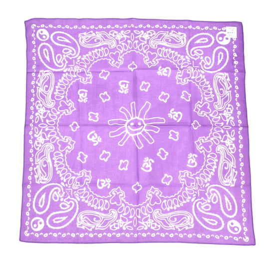 Cactus Plant Flea Market - Purple Flash Bandana / Scarf