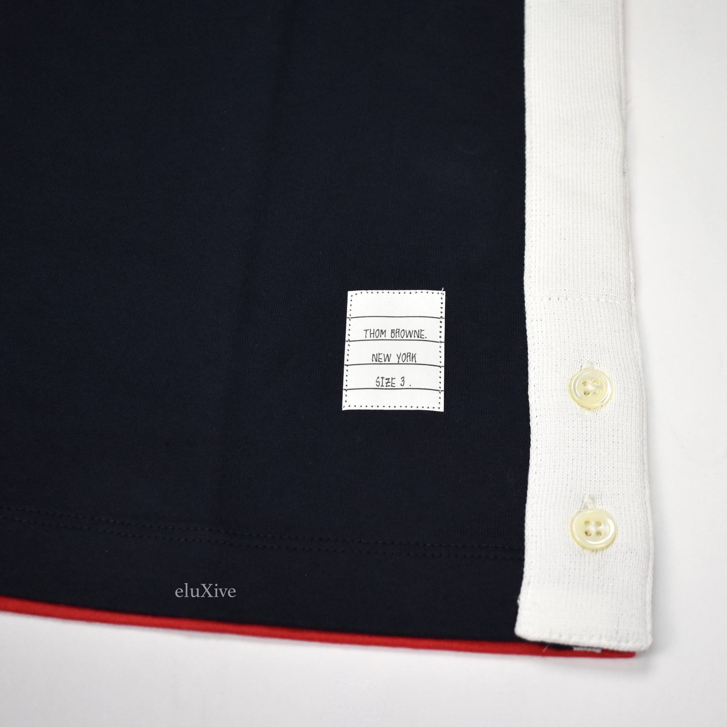 Thom Browne - Color Block Polo Shirt