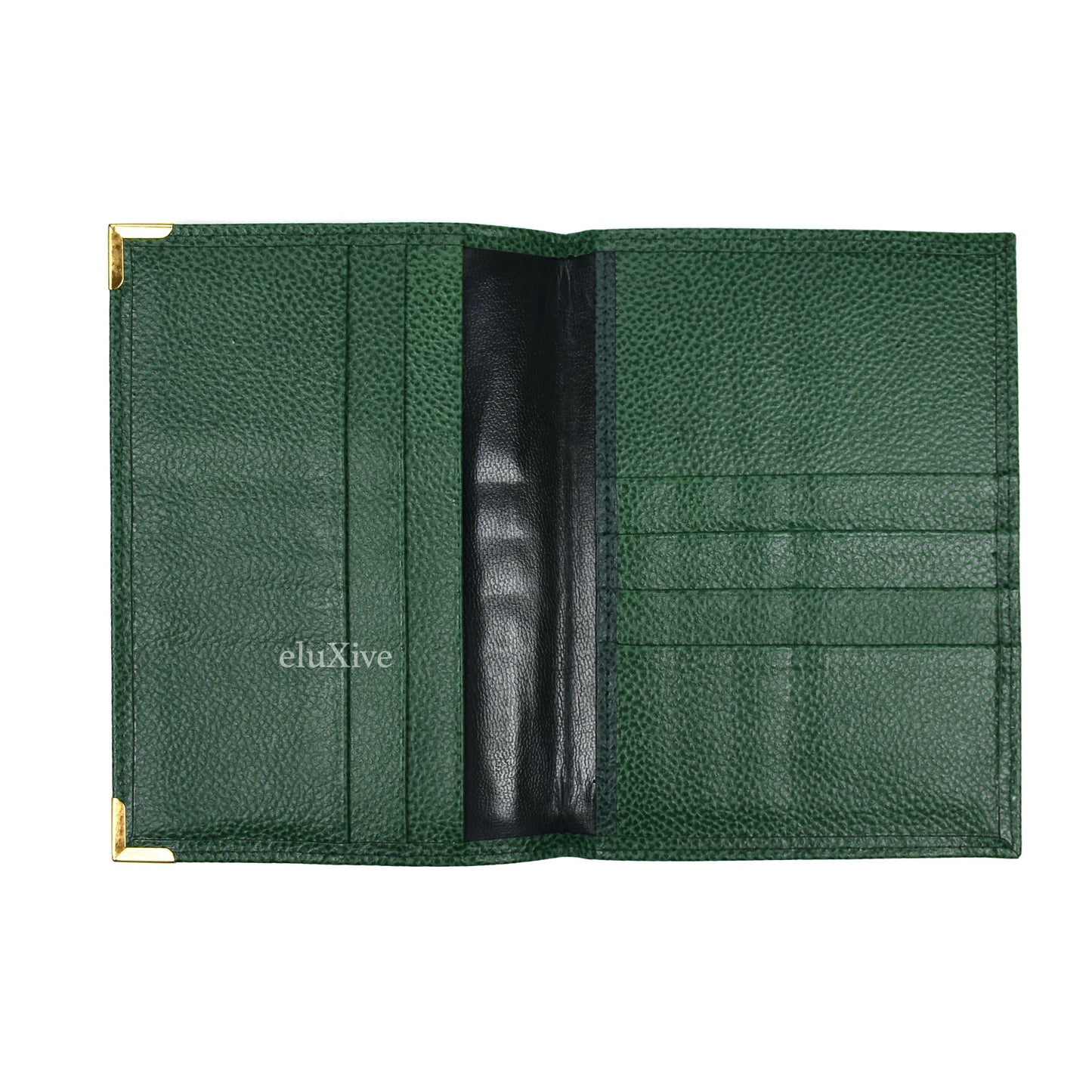 Rolex - Dark Green Leather Wallet