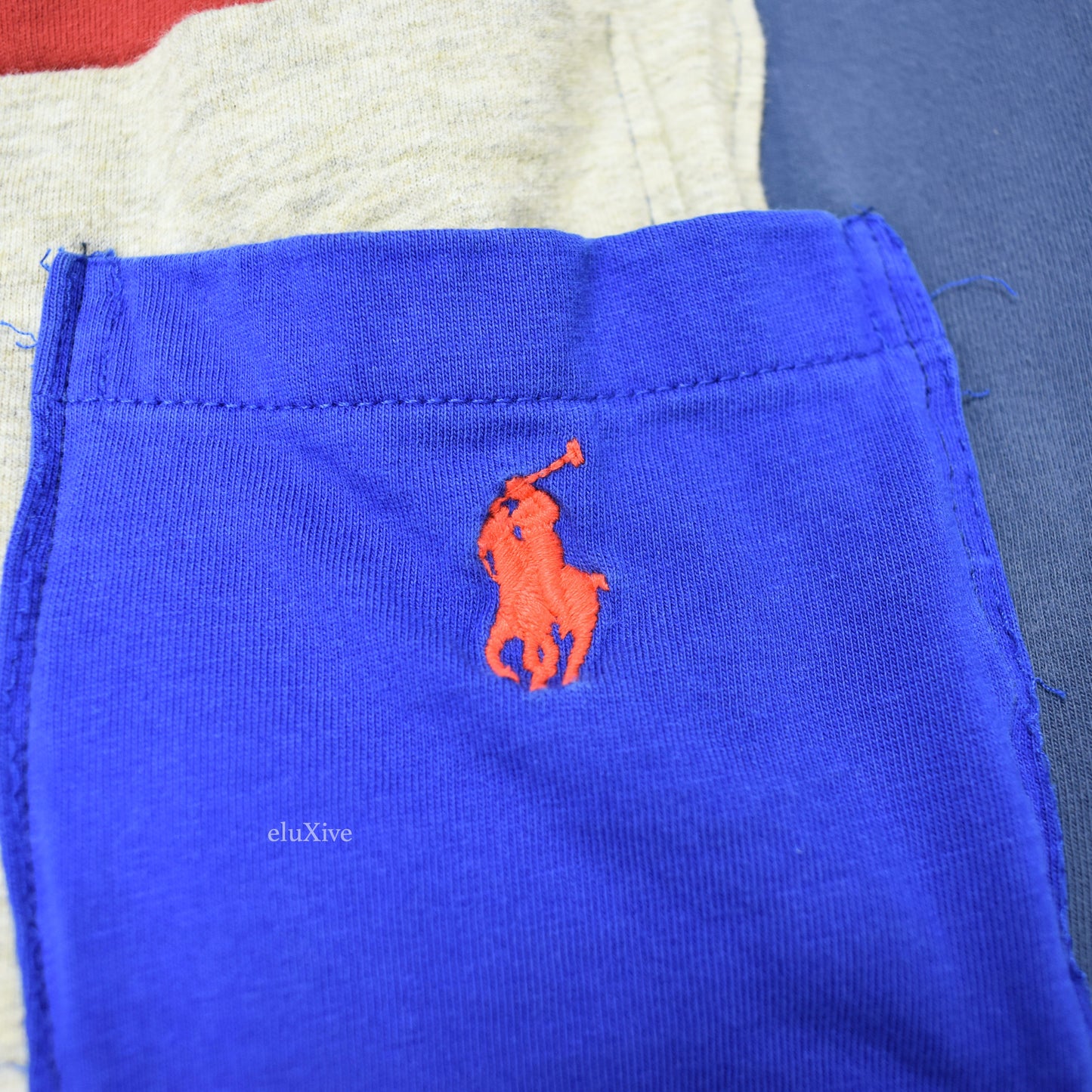 Polo Ralph Lauren - Misplaced Pockets Logo T-Shirt (Navy)