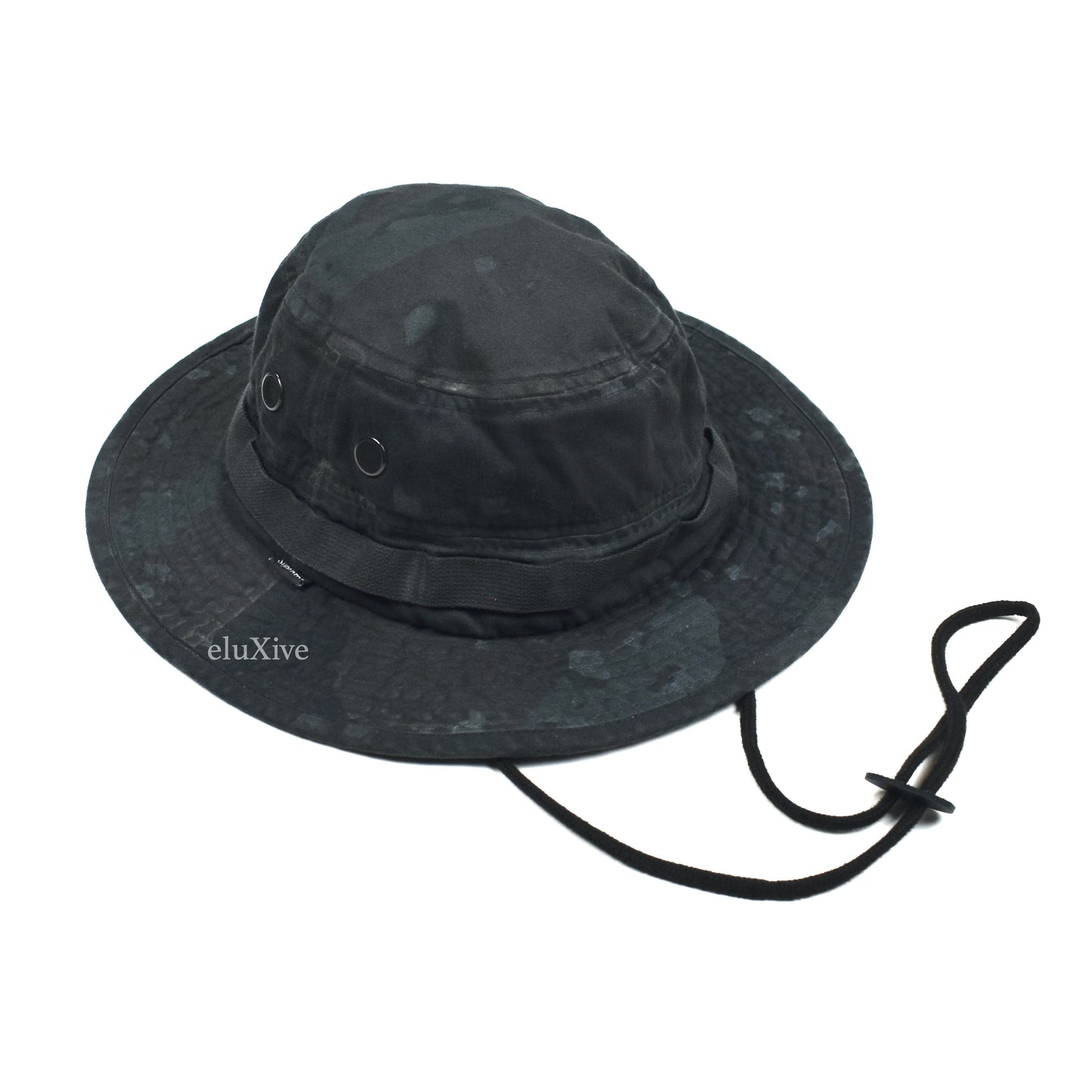 Supreme - Overdyed Camo Boonie Bucket Hat (Black) – eluXive