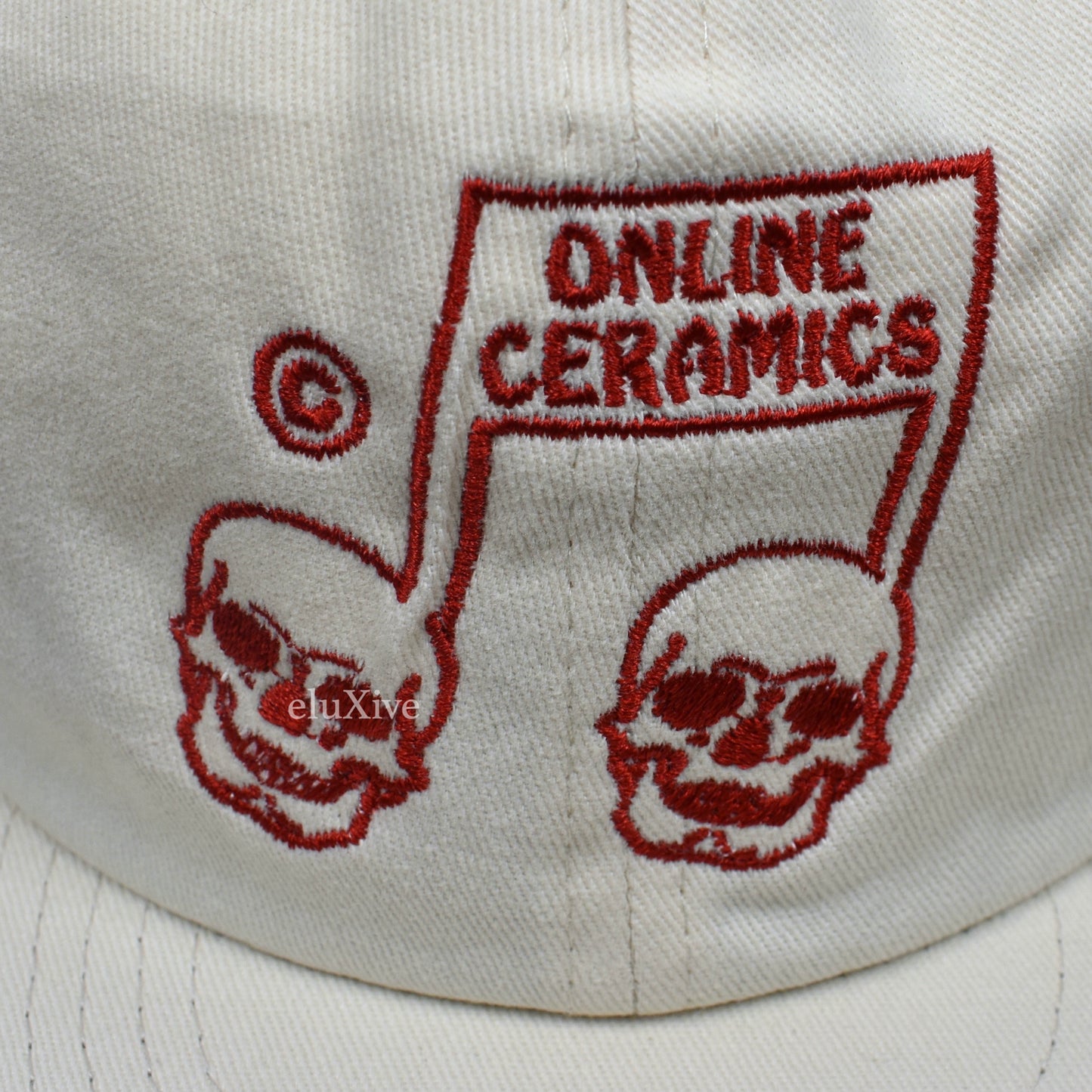 Online Ceramics - Sweet Sound of Death Logo Hat (Eggshell)