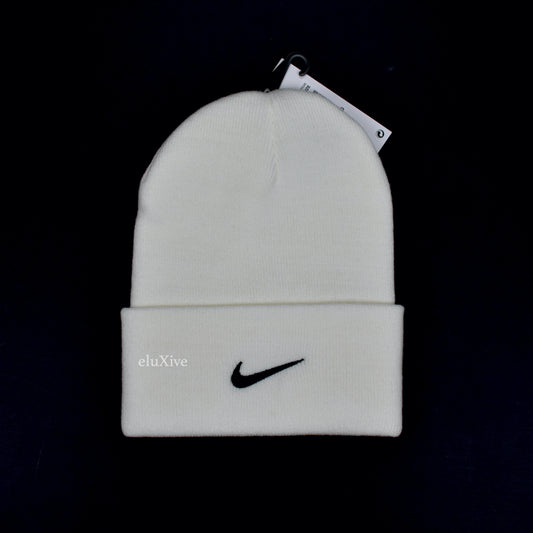 Nike x Stussy - White Logo Embroidered Beanie